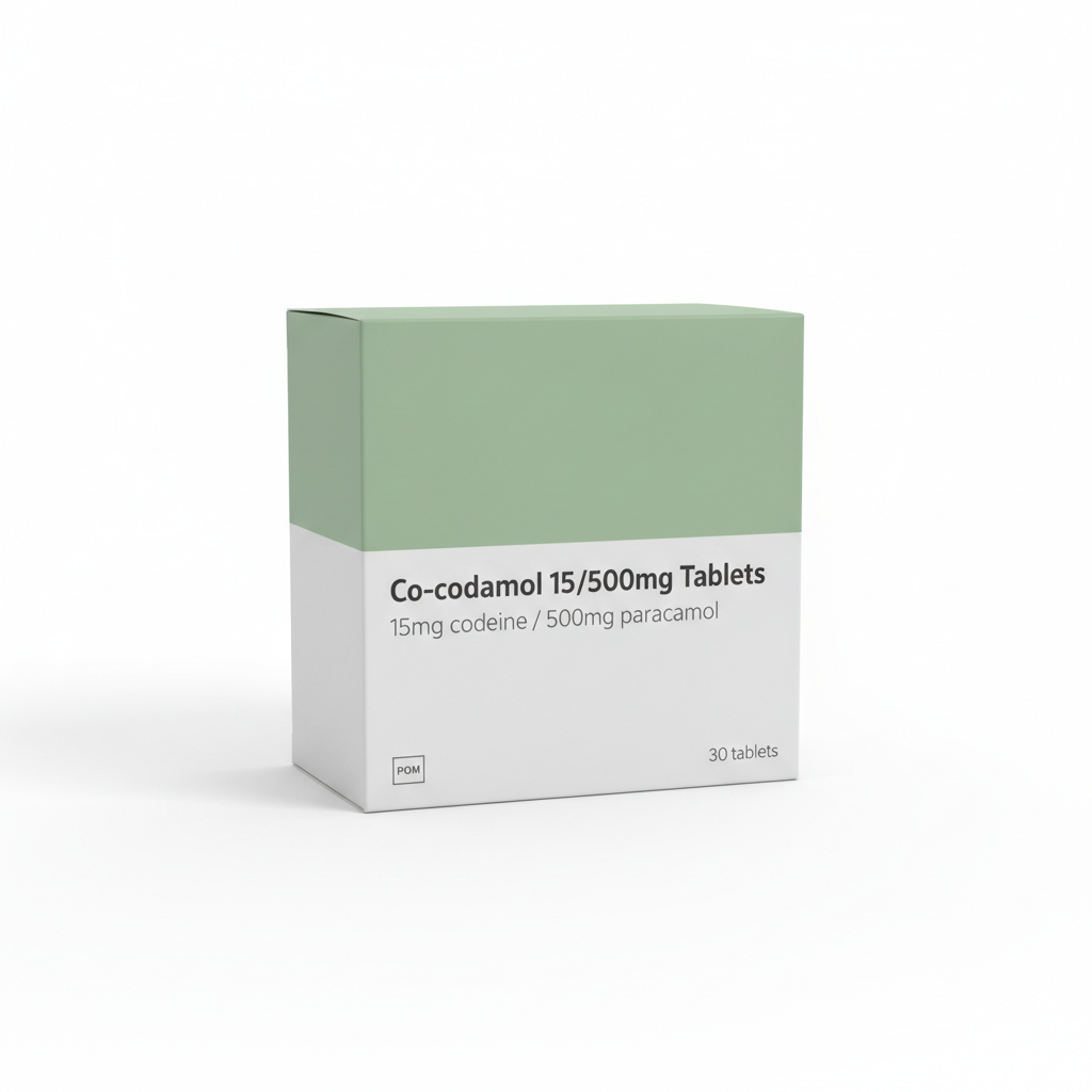 Co-codamol 15/500mg Tablets